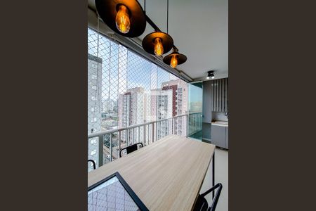 Varanda da Sala de apartamento para alugar com 1 quarto, 42m² em Mooca, São Paulo