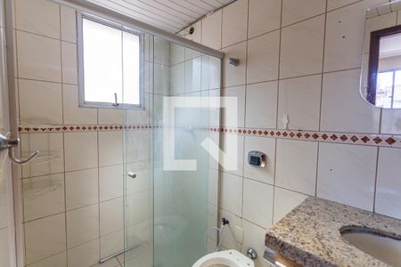 Banheiro da Suíte  de apartamento à venda com 3 quartos, 114m² em Fernão Dias, Belo Horizonte
