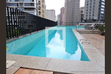 Studio para alugar com 29m², 1 quarto e sem vagaPiscina