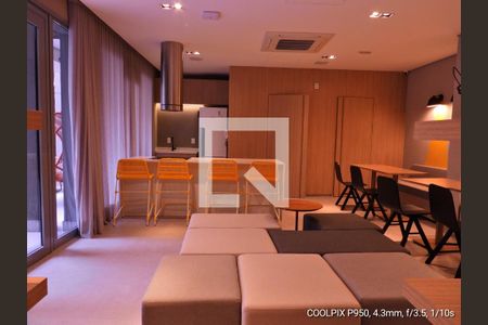 Studio para alugar com 29m², 1 quarto e sem vagaÁrea comum - Salão de festas