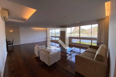 Sala de apartamento para alugar com 3 quartos, 280m² em Flamengo, Rio de Janeiro