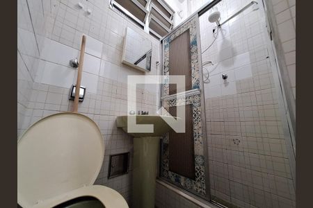 Banheiro de apartamento para alugar com 1 quarto, 30m² em Estácio, Rio de Janeiro