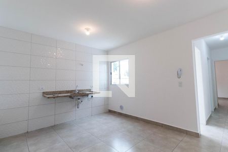 Sala/Cozinha de apartamento para alugar com 1 quarto, 45m² em Jardim Nordeste, São Paulo