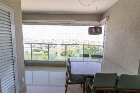 Varanda sala  de apartamento para alugar com 2 quartos, 83m² em Jardim Pompéia, Indaiatuba