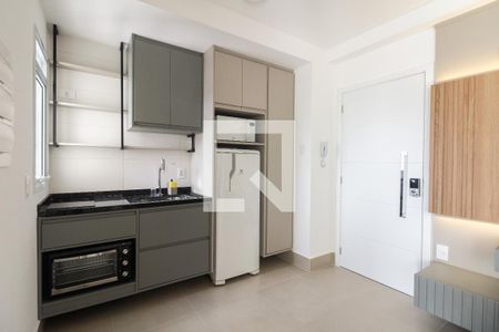 Cozinha  de apartamento à venda com 1 quarto, 37m² em Vila Azevedo, São Paulo