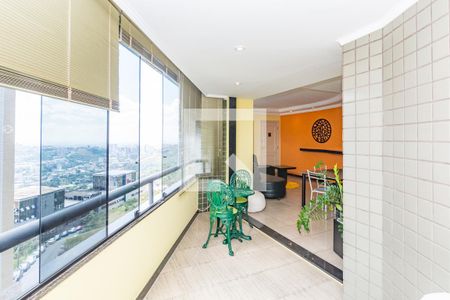 Varanda da Sala de apartamento à venda com 2 quartos, 115m² em Buritis, Belo Horizonte