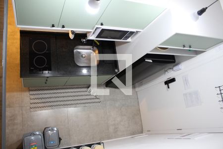 Studio para alugar com 23m², 1 quarto e sem vagaMezanino - Cozinha