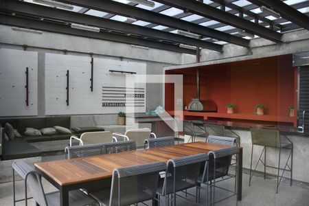 Studio para alugar com 23m², 1 quarto e sem vagaEspaço Gourmet - Currasqueira