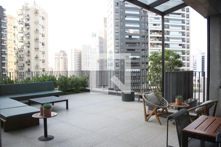 Studio para alugar com 23m², 1 quarto e sem vagaEspaço Gourmet - Terraço