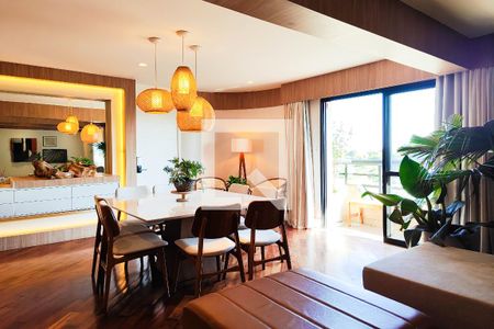 Sala de apartamento à venda com 3 quartos, 143m² em Vila Guiomar, Santo André