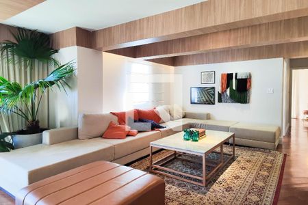 Sala de apartamento à venda com 3 quartos, 143m² em Vila Guiomar, Santo André