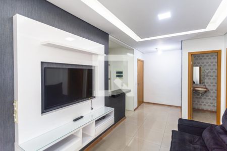 Sala de apartamento para alugar com 2 quartos, 60m² em Carvalho de Brito, Sabará