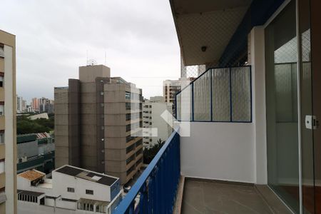 Sacada da Sala de apartamento para alugar com 3 quartos, 120m² em Centro, Santo André