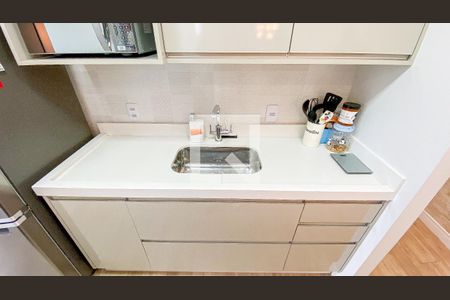 Cozinha de apartamento à venda com 2 quartos, 50m² em Santa Terezinha, Santo André