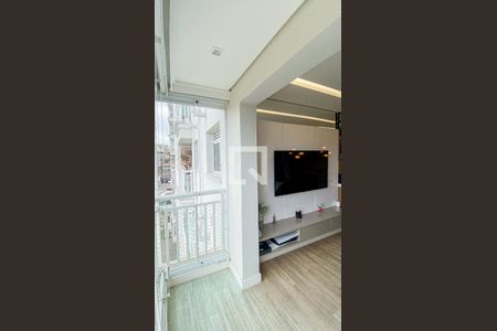 Varanda Sala - Sala de Jantar de apartamento à venda com 2 quartos, 50m² em Santa Terezinha, Santo André