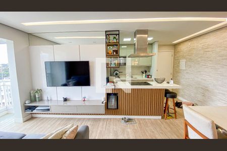 Sala - Sala de Jantar de apartamento à venda com 2 quartos, 50m² em Santa Terezinha, Santo André