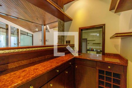 Sala Bar de casa de condomínio à venda com 3 quartos, 469m² em Itanhangá, Rio de Janeiro