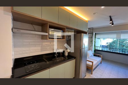 Studio à venda com 29m², 1 quarto e sem vagaCozinha