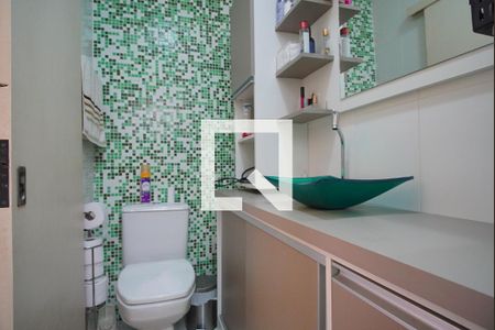 Banheiro de apartamento para alugar com 1 quarto, 47m² em Boa Vista, Porto Alegre