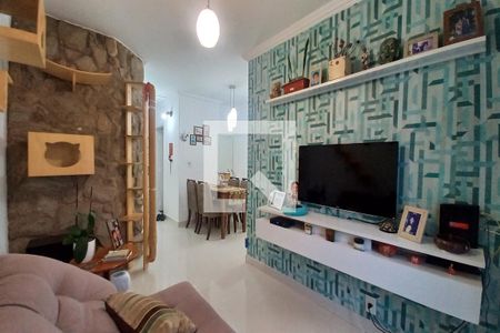 Sala de apartamento à venda com 3 quartos, 83m² em Jardim dos Oliveiras, Campinas
