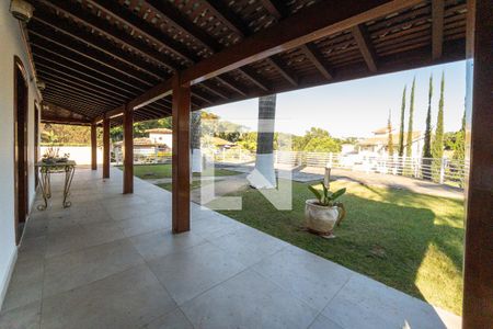 Varanda da Sala de casa de condomínio para alugar com 4 quartos, 600m² em Chácara Flora, Valinhos