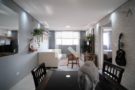Sala de apartamento à venda com 2 quartos, 65m² em Vila Paranagua, São Paulo