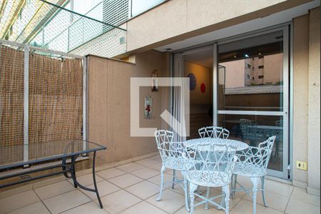 Varanda da Sala/Quarto de kitnet/studio para alugar com 1 quarto, 25m² em Consolação, São Paulo