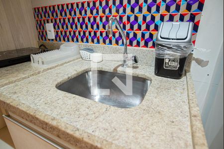 Studio à venda com 25m², 1 quarto e sem vagaCozinha