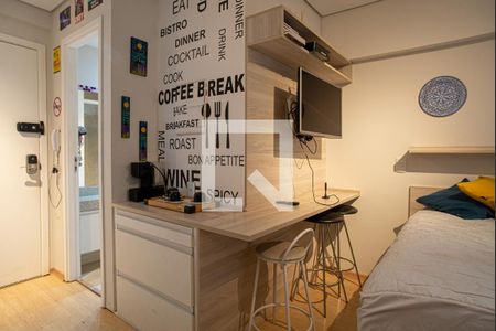 Sala/Quarto de kitnet/studio para alugar com 1 quarto, 25m² em Consolação, São Paulo