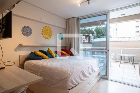 Sala/Quarto de kitnet/studio para alugar com 1 quarto, 25m² em Consolação, São Paulo