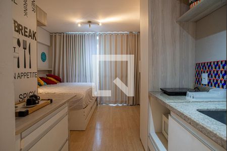 Studio à venda com 25m², 1 quarto e sem vagaCozinha
