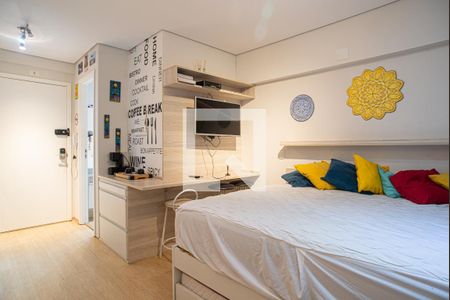 Sala/Quarto de kitnet/studio para alugar com 1 quarto, 25m² em Consolação, São Paulo