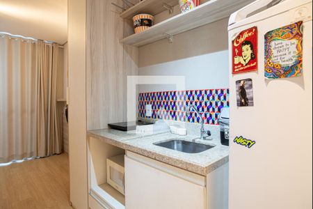 Studio à venda com 25m², 1 quarto e sem vagaCozinha