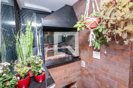 Varanda Gourmet de apartamento à venda com 3 quartos, 125m² em Vila Suzana, São Paulo
