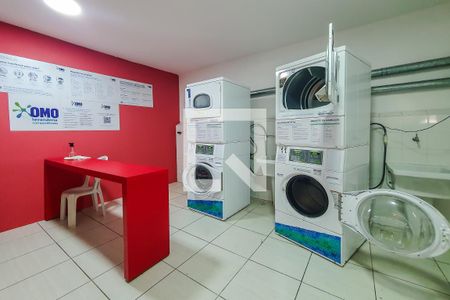 Studio para alugar com 36m², 1 quarto e sem vaga Studio para alugar com 36m², 1 quarto e sem vagaLavanderia