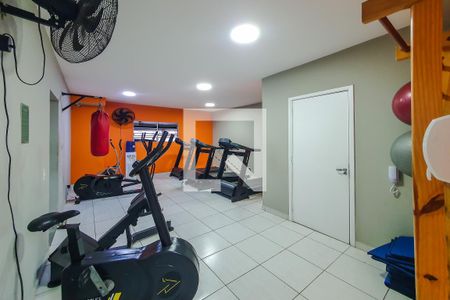 Studio para alugar com 36m², 1 quarto e sem vaga Studio para alugar com 36m², 1 quarto e sem vagaAcademia