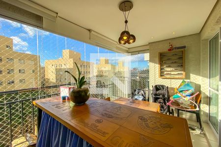 Varanda Gourmet de apartamento à venda com 2 quartos, 80m² em Independência, São Bernardo do Campo