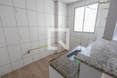 Cozinha de apartamento à venda com 2 quartos, 48m² em Castelo, Belo Horizonte