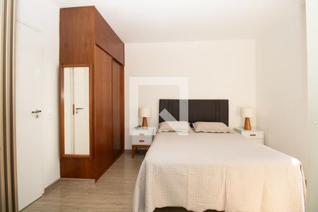 Quarto, panorâmica  de apartamento para alugar com 1 quarto, 37m² em Moema, São Paulo
