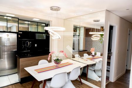 Sala de Jantar de apartamento à venda com 3 quartos, 86m² em Jardim Flor da Montanha, Guarulhos