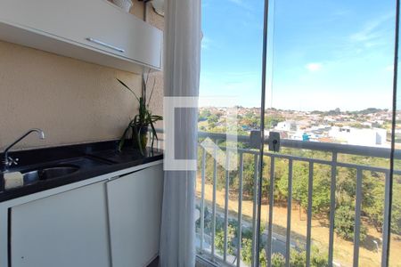 Varanda gourmet de apartamento à venda com 2 quartos, 49m² em Residencial Parque da Fazenda, Campinas