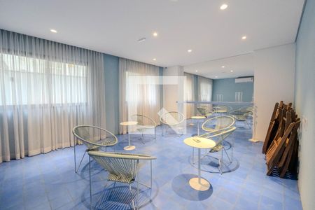 Apartamento à venda com 26m², 1 quarto e sem vaga Apartamento à venda com 26m², 1 quarto e sem vagaÁrea comum - Salão de festas