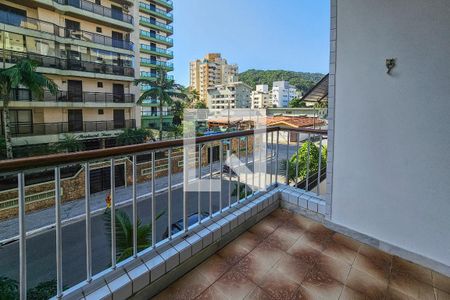 Varanda de apartamento para alugar com 1 quarto, 108m² em Loteamento João Batista Julião, Guarujá