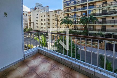 Varanda  de apartamento para alugar com 1 quarto, 108m² em Loteamento João Batista Julião, Guarujá