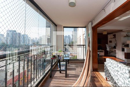 Varanda de apartamento à venda com 4 quartos, 157m² em Perdizes, São Paulo