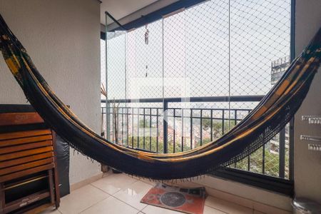 Varanda da Sala de apartamento para alugar com 2 quartos, 64m² em Jardim Parque Morumbi, São Paulo