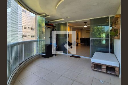 Varanda de apartamento para alugar com 3 quartos, 157m² em Recreio dos Bandeirantes, Rio de Janeiro