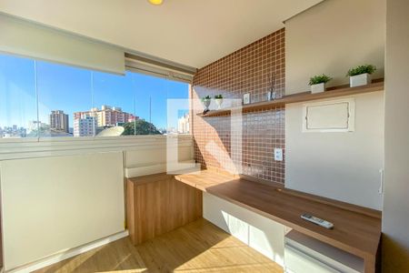 Varanda  de apartamento à venda com 1 quarto, 35m² em Rudge Ramos, São Bernardo do Campo