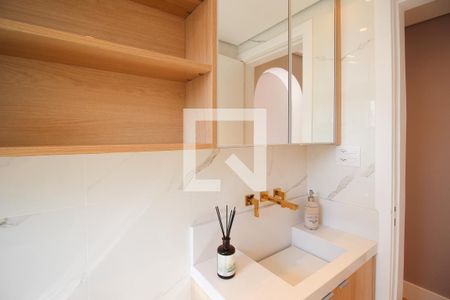 Banheiro de apartamento para alugar com 1 quarto, 48m² em Indianópolis, São Paulo