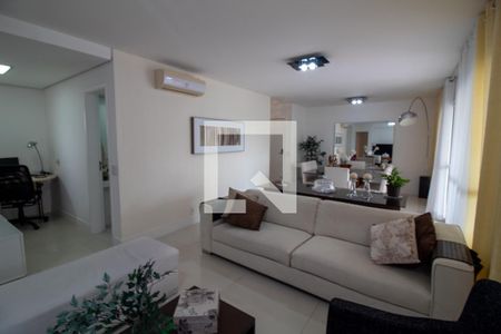 Sala de apartamento à venda com 3 quartos, 124m² em Vila Congonhas, São Paulo